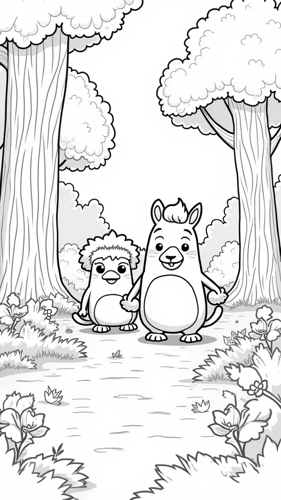 happy tree friends coloring pages